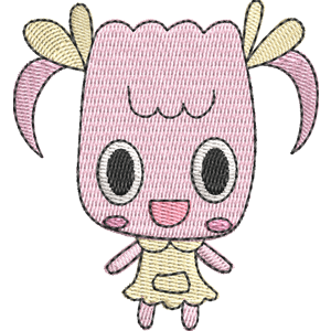 Pacchiritchi Tamagotchi Free Machine Embroidery Design