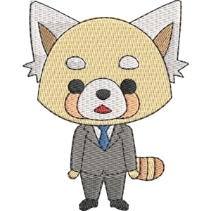 Resasuke Aggretsuko Free Machine Embroidery Design