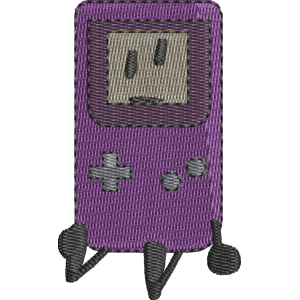 Gameboy Burger Brawl Free Machine Embroidery Design