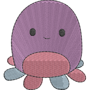 Adelaide the Octopus Squishmallows Free Machine Embroidery Design