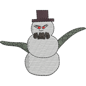 Frosty South Park Free Machine Embroidery Design