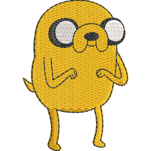 Jake, Sr. Adventure Time Free Machine Embroidery Design