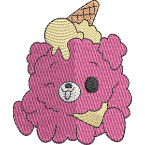 Jessi the Dog Pikmi Pops Free Machine Embroidery Design