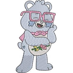 Grams Bear Free Coloring Page for Kids