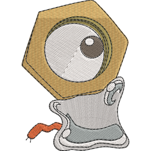 Meltan Pokemon Free Coloring Page for Kids