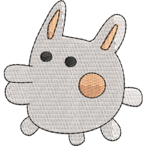 Usatchi Tamagotchi Free Machine Embroidery Design