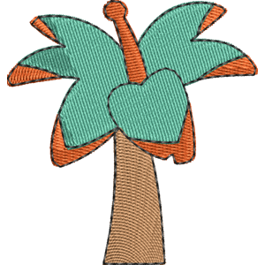 Medium Palm Slime Rancher 2 Free Machine Embroidery Design