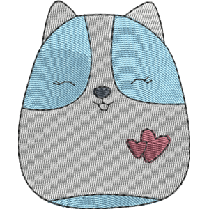 Colleen the Corgi Squishmallows Free Machine Embroidery Design