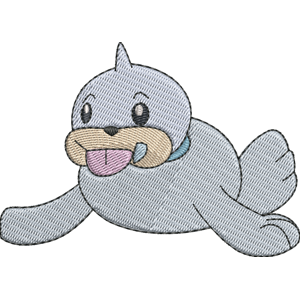 Seel 1 Pokemon Free Coloring Page for Kids