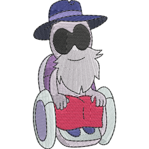 Doctor Greyman OK K.O.! Let's Be Heroes Free Machine Embroidery Design