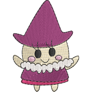 Witchi Tamagotchi Free Machine Embroidery Design