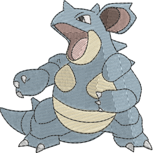 Nidoqueen Pokemon Free Coloring Page for Kids