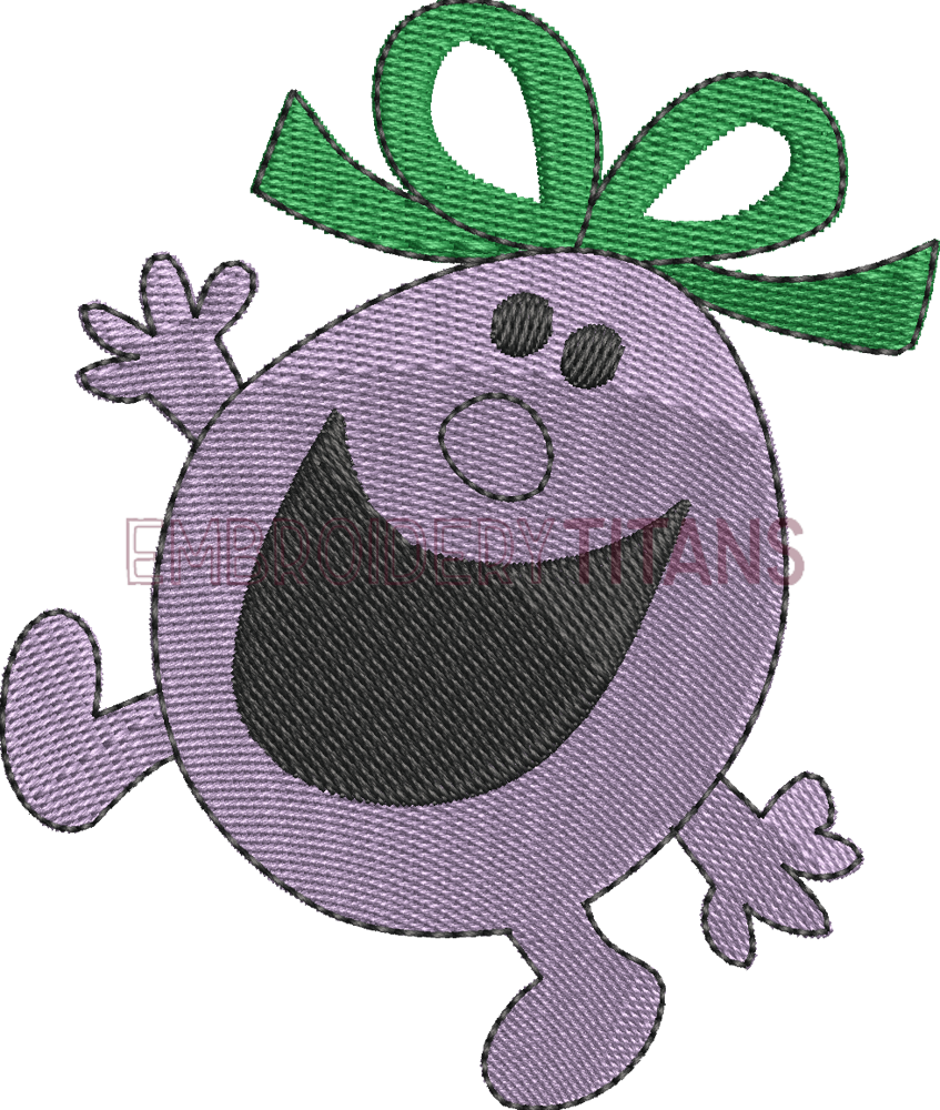 Little Miss Naughty Mr Men Free Machine Embroidery Design Download in ...