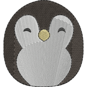 Beatriz the Penguin Squishmallows Free Machine Embroidery Design