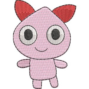 Pyukitchi Tamagotchi Free Coloring Page for Kids