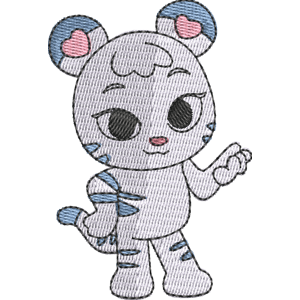 Sasha Pinkfong Free Machine Embroidery Design