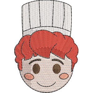 Alfredo Linguini Disney Emoji Blitz Free Machine Embroidery Design