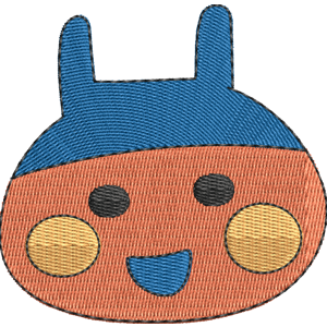 Teletchi Tamagotchi Free Machine Embroidery Design