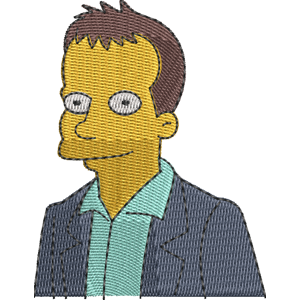 Ben Simpsons Free Machine Embroidery Design