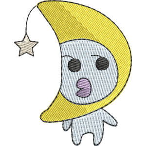 Mikazukitchi Tamagotchi Free Coloring Page for Kids