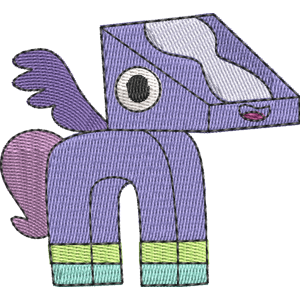 Pegasus Citizen Unikitty! Free Machine Embroidery Design