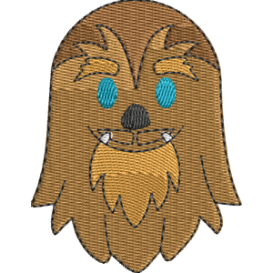 Chewbacca Disney Emoji Blitz Free Machine Embroidery Design