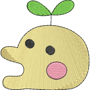 Futabatchi Tamagotchi Free Coloring Page for Kids