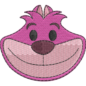 Cheshire Cat Disney Emoji Blitz Free Machine Embroidery Design