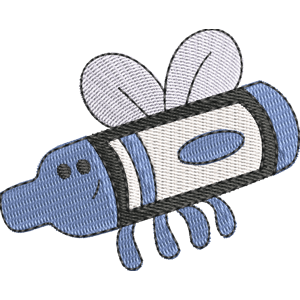 Doodlebugs Wow! Wow! Wubbzy! Free Machine Embroidery Design