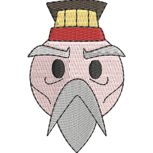 The Emperor Disney Emoji Blitz Free Machine Embroidery Design