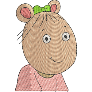 Kate Read Arthur Free Coloring Page for Kids