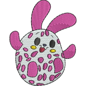 Asha the Bunny Pikmi Pops Free Machine Embroidery Design