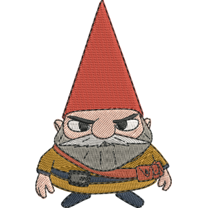 Zook Gnome Alone Free Coloring Page for Kids