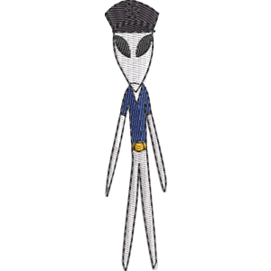 Alien Guard South Park Free Machine Embroidery Design