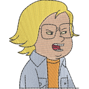 Jeffrey Dahmer F is for Family Free Machine Embroidery Design