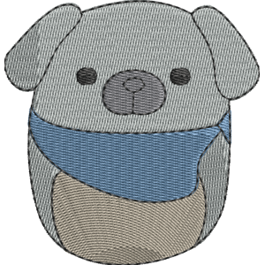 Bashira the Bandana Dog Squishmallows Free Machine Embroidery Design