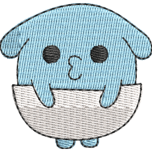 Omuchutchi Tamagotchi Free Coloring Page for Kids
