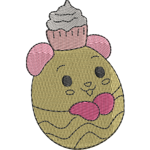 Tumple the Bear Pikmi Pops Free Machine Embroidery Design