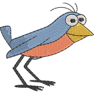 Robin Peep and the Big Wide World Free Coloring Page for Kids