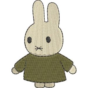 Auntie Alice Miffy Free Coloring Page for Kids