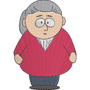 Grandma Testaburger South Park Free Coloring Page for Kids