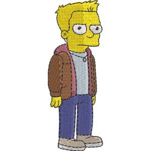 Donny Simpsons Free Machine Embroidery Design