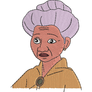 Señora Guzmán from Encanto Free Coloring Page for Kids