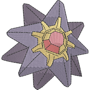 Starmie Pokemon Free Coloring Page for Kids