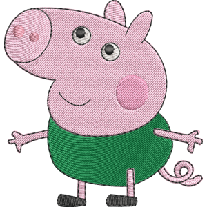 Floyd Pig Peppa Pig Free Coloring Page for Kids