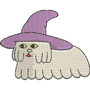 Charlotte with Wizard Hat The Midnight Gospel Free Machine Embroidery Design