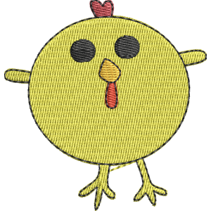 Chick Pocoyo Free Machine Embroidery Design