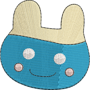 Ura Mameotchi Tamagotchi Free Machine Embroidery Design