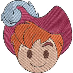 Captain Pan Disney Emoji Blitz Free Machine Embroidery Design