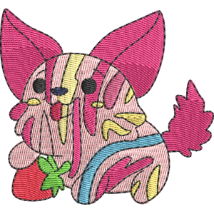 Fritter the Fennec Fox Pikmi Pops Free Machine Embroidery Design